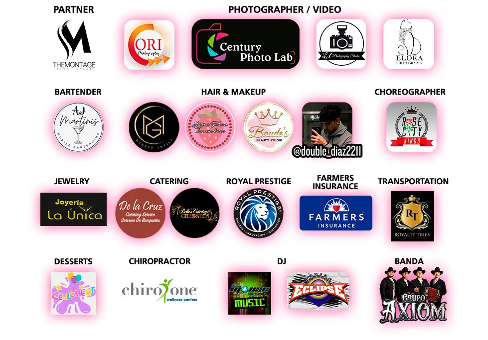 Original Lady Secrets quinceañera expo vendor poster